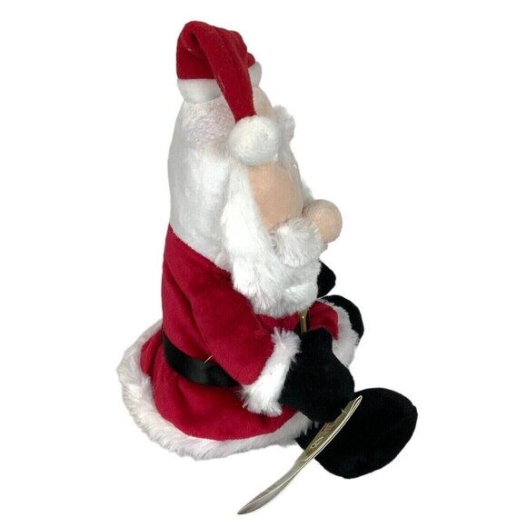 Gemmy Expressions Of Joy Santa Plush Animated Singing Dancing Toy Christmas - Picture 2 of 7